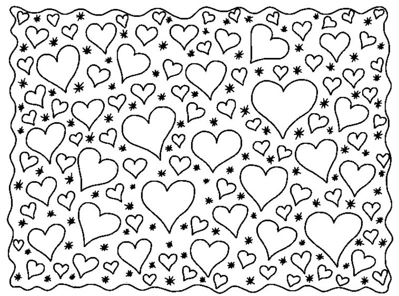 Kolorowanki Miłosne dla dorosłych: do druku 2